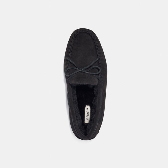 NWT Coach Outlet Fleece Shearling Moccasin - Picture 5 of 6